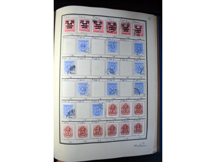 1871/1952 (ca.), postfrischer, ungebrauchter und gestempelter Bestand mit u.a. Mi.-Nr. 1-8, 985-92 KLB (14), 985-92 KLB mit K