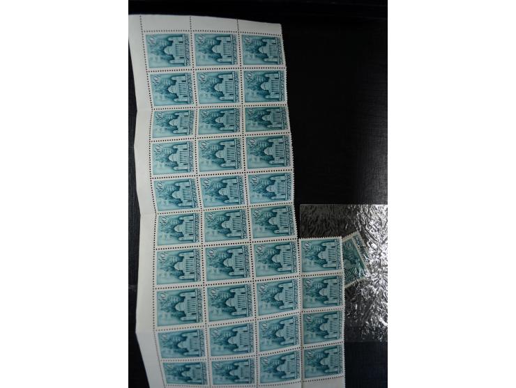1871/1952 (ca.), postfrischer, ungebrauchter und gestempelter Bestand mit u.a. Mi.-Nr. 1-8, 985-92 KLB (14), 985-92 KLB mit K