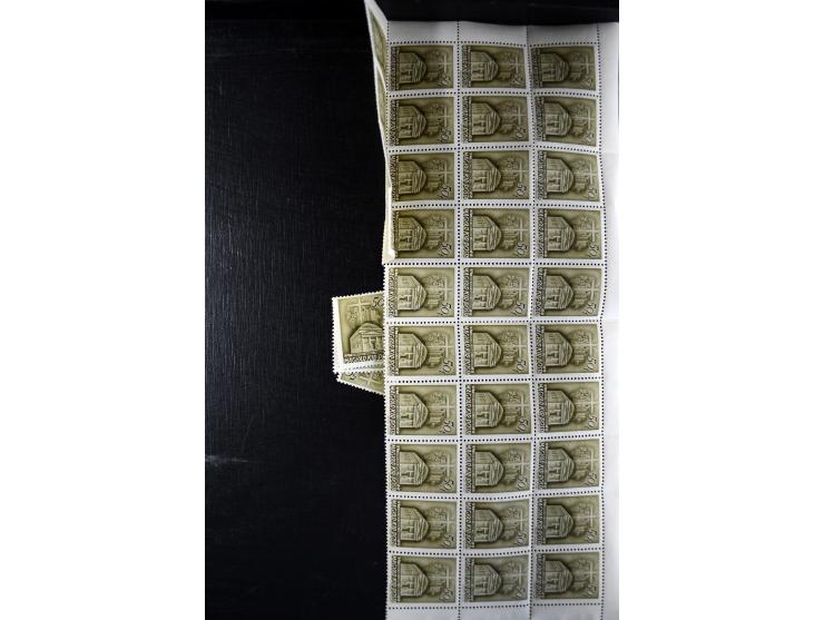1871/1952 (ca.), postfrischer, ungebrauchter und gestempelter Bestand mit u.a. Mi.-Nr. 1-8, 985-92 KLB (14), 985-92 KLB mit K