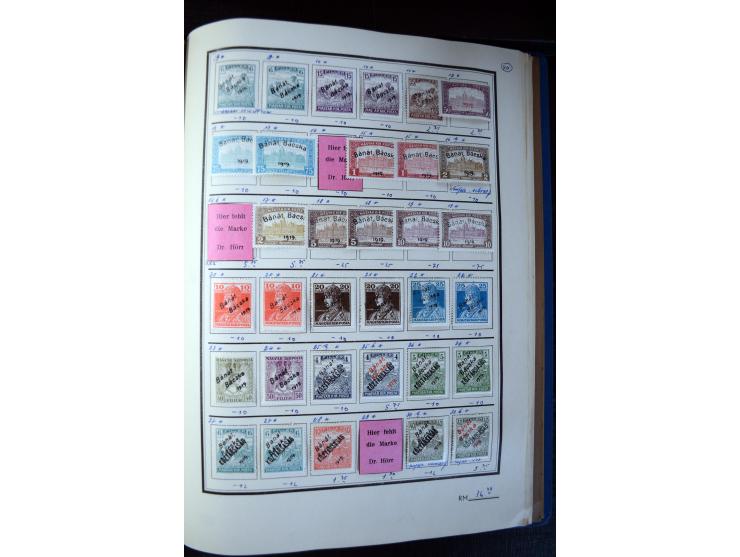 1871/1952 (ca.), postfrischer, ungebrauchter und gestempelter Bestand mit u.a. Mi.-Nr. 1-8, 985-92 KLB (14), 985-92 KLB mit K