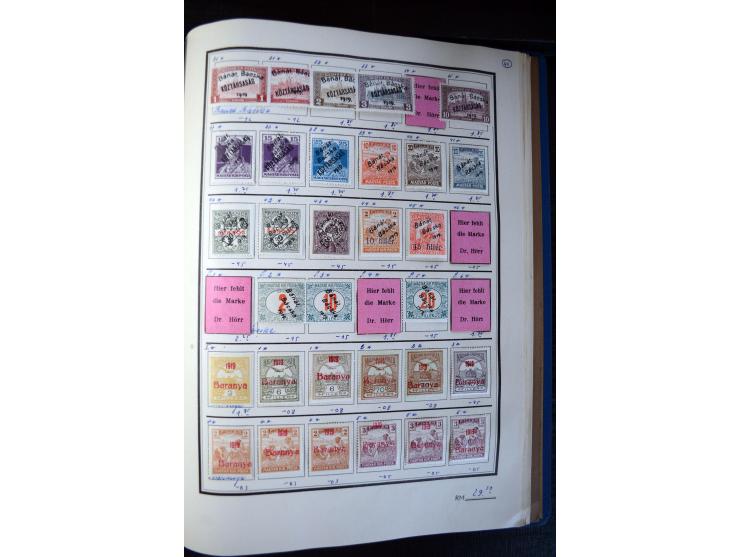 1871/1952 (ca.), postfrischer, ungebrauchter und gestempelter Bestand mit u.a. Mi.-Nr. 1-8, 985-92 KLB (14), 985-92 KLB mit K