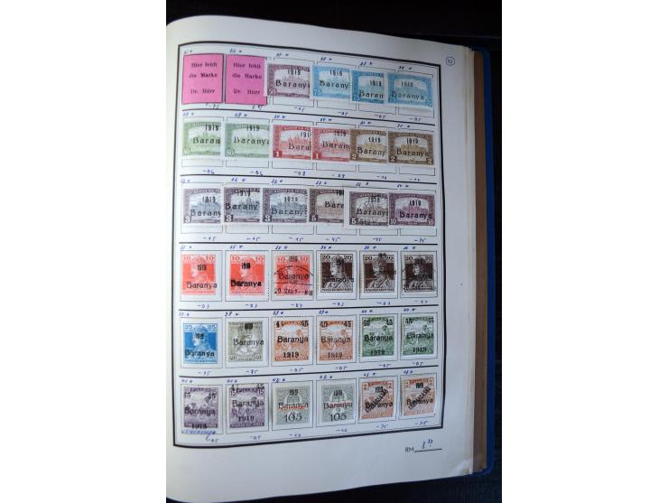 1871/1952 (ca.), postfrischer, ungebrauchter und gestempelter Bestand mit u.a. Mi.-Nr. 1-8, 985-92 KLB (14), 985-92 KLB mit K