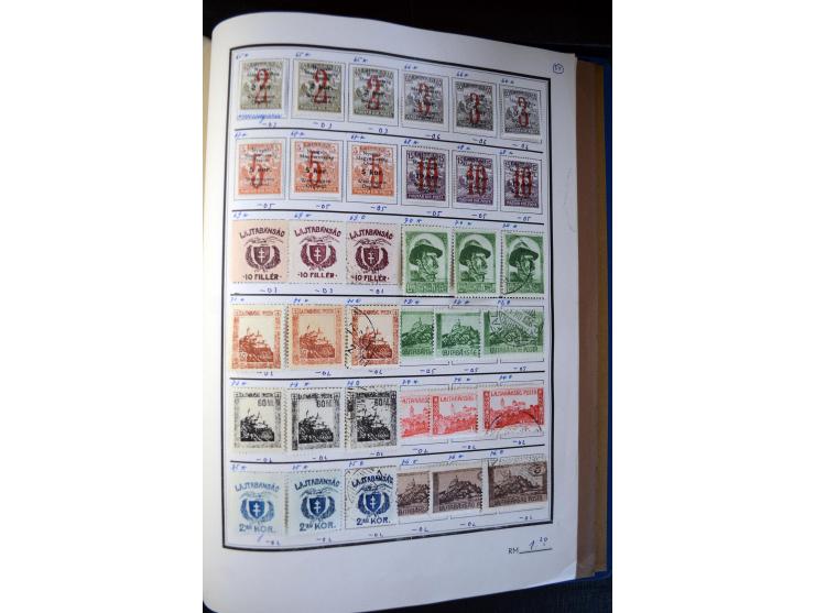 1871/1952 (ca.), postfrischer, ungebrauchter und gestempelter Bestand mit u.a. Mi.-Nr. 1-8, 985-92 KLB (14), 985-92 KLB mit K