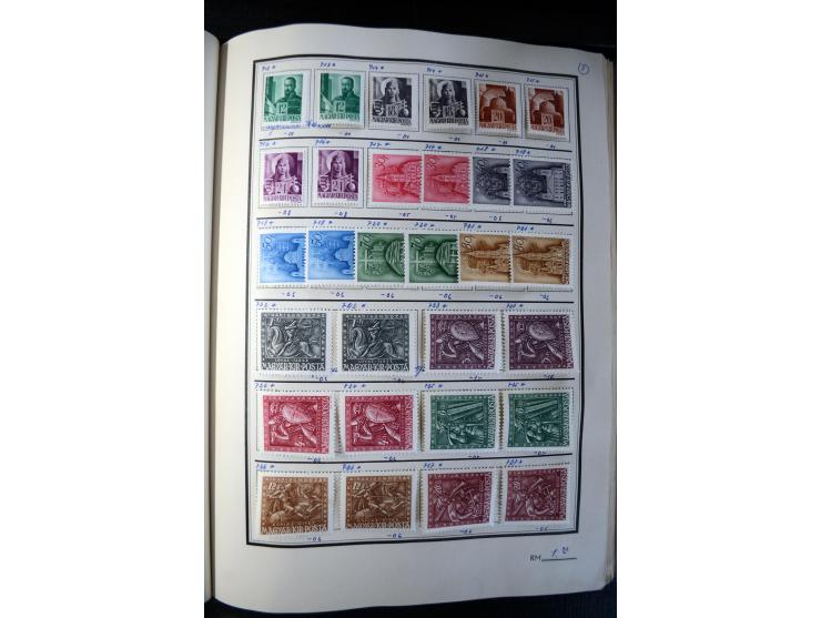 1871/1952 (ca.), postfrischer, ungebrauchter und gestempelter Bestand mit u.a. Mi.-Nr. 1-8, 985-92 KLB (14), 985-92 KLB mit K