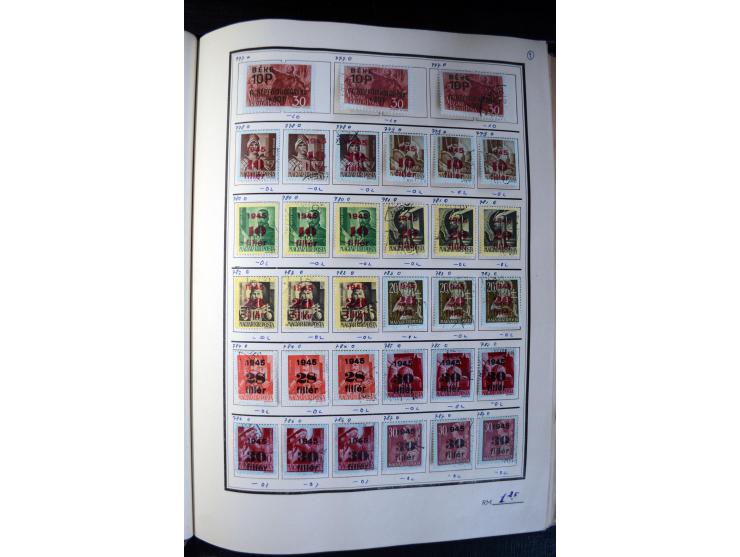 1871/1952 (ca.), postfrischer, ungebrauchter und gestempelter Bestand mit u.a. Mi.-Nr. 1-8, 985-92 KLB (14), 985-92 KLB mit K
