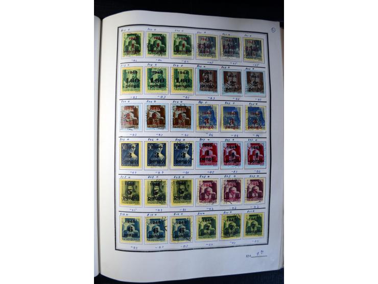 1871/1952 (ca.), postfrischer, ungebrauchter und gestempelter Bestand mit u.a. Mi.-Nr. 1-8, 985-92 KLB (14), 985-92 KLB mit K