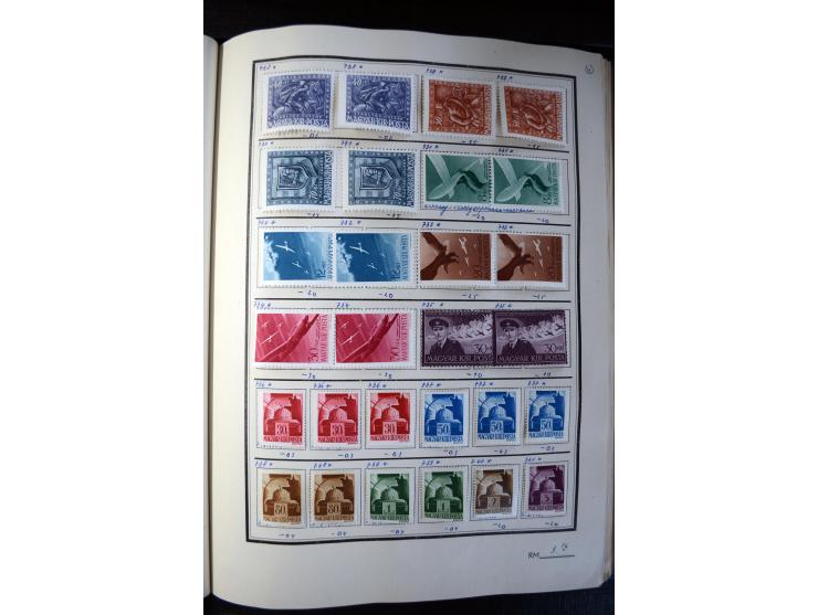 1871/1952 (ca.), postfrischer, ungebrauchter und gestempelter Bestand mit u.a. Mi.-Nr. 1-8, 985-92 KLB (14), 985-92 KLB mit K