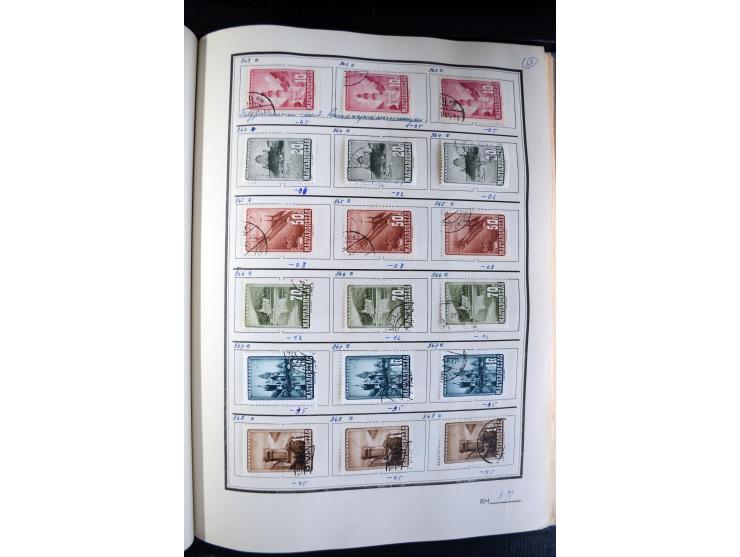 1871/1952 (ca.), postfrischer, ungebrauchter und gestempelter Bestand mit u.a. Mi.-Nr. 1-8, 985-92 KLB (14), 985-92 KLB mit K