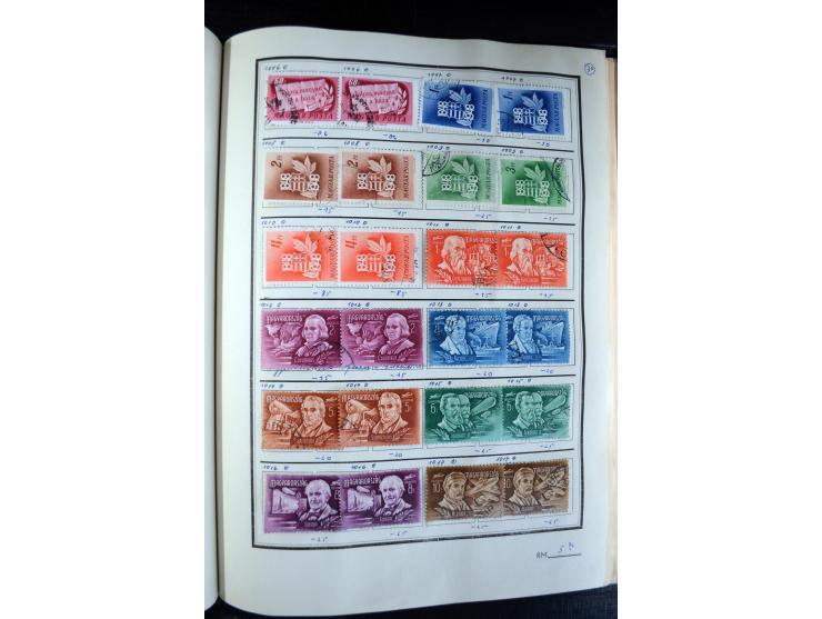 1871/1952 (ca.), postfrischer, ungebrauchter und gestempelter Bestand mit u.a. Mi.-Nr. 1-8, 985-92 KLB (14), 985-92 KLB mit K