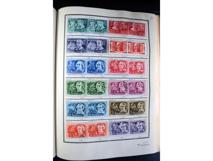 1871/1952 (ca.), postfrischer, ungebrauchter und gestempelter Bestand mit u.a. Mi.-Nr. 1-8, 985-92 KLB (14), 985-92 KLB mit K