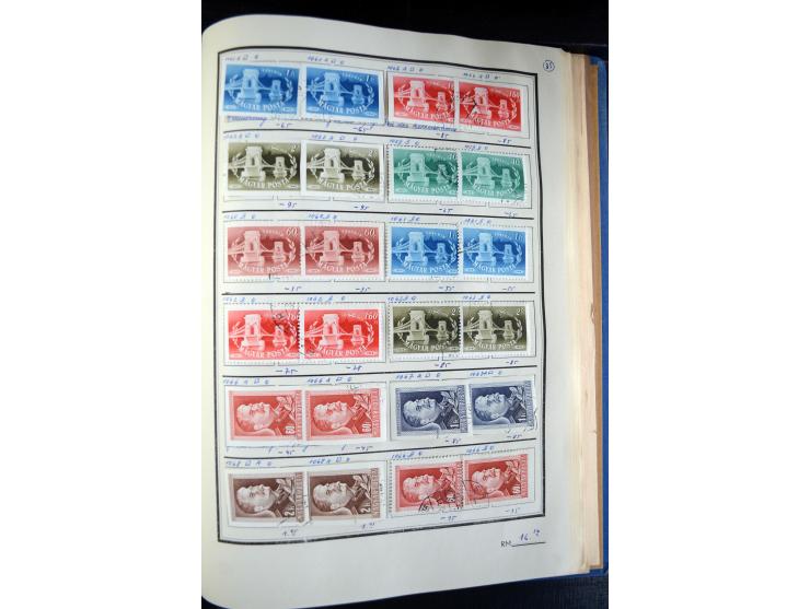 1871/1952 (ca.), postfrischer, ungebrauchter und gestempelter Bestand mit u.a. Mi.-Nr. 1-8, 985-92 KLB (14), 985-92 KLB mit K