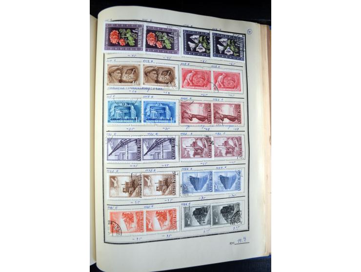 1871/1952 (ca.), postfrischer, ungebrauchter und gestempelter Bestand mit u.a. Mi.-Nr. 1-8, 985-92 KLB (14), 985-92 KLB mit K