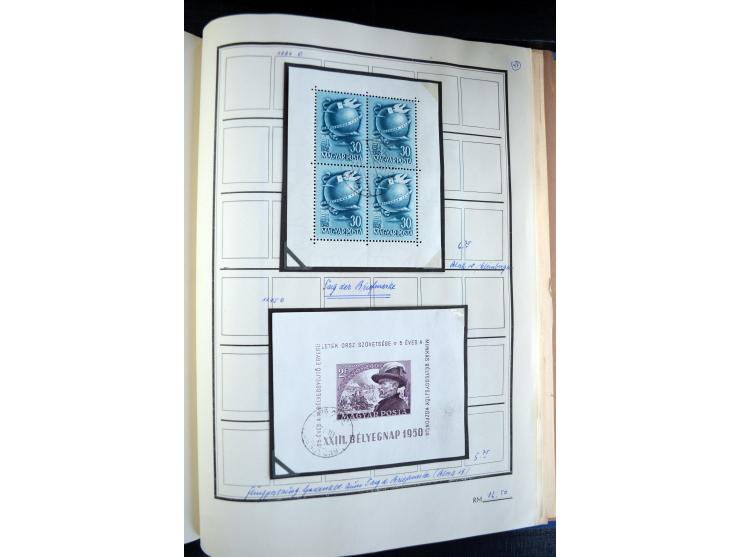 1871/1952 (ca.), postfrischer, ungebrauchter und gestempelter Bestand mit u.a. Mi.-Nr. 1-8, 985-92 KLB (14), 985-92 KLB mit K