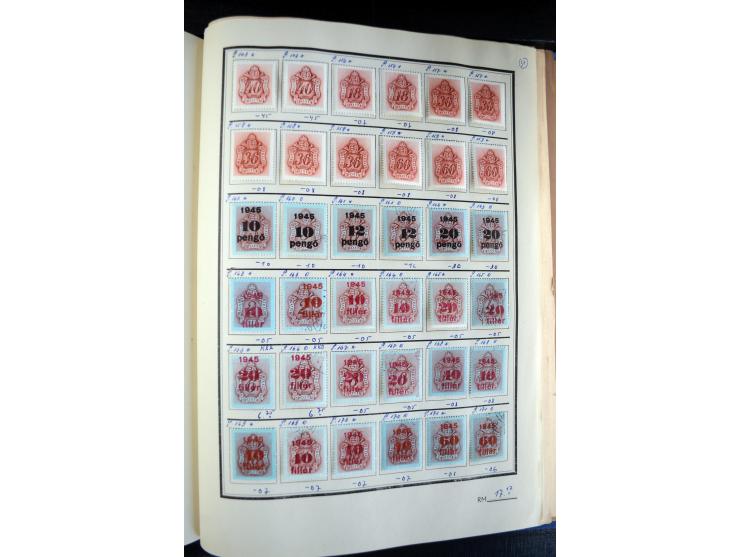 1871/1952 (ca.), postfrischer, ungebrauchter und gestempelter Bestand mit u.a. Mi.-Nr. 1-8, 985-92 KLB (14), 985-92 KLB mit K