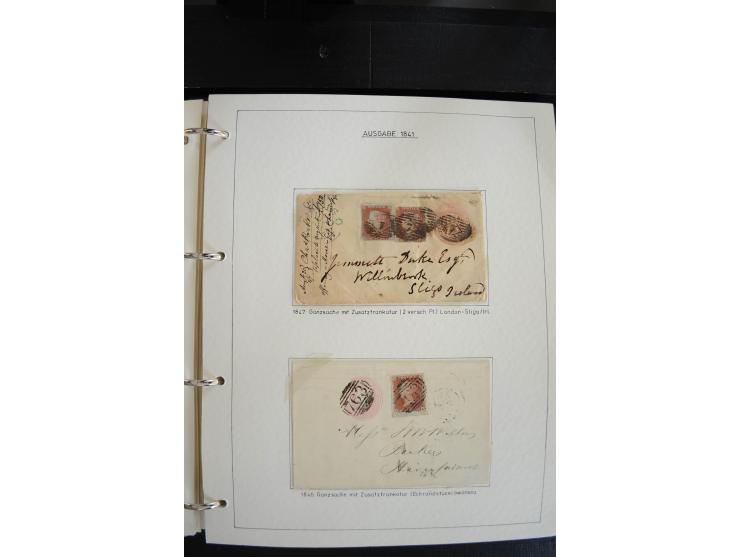 1840/2009, postfrische, ungebrauchte und gestempelte umfangreiche Sammlung, dabei Farbnuancen, Einheiten, Bogenrekonstruktion
