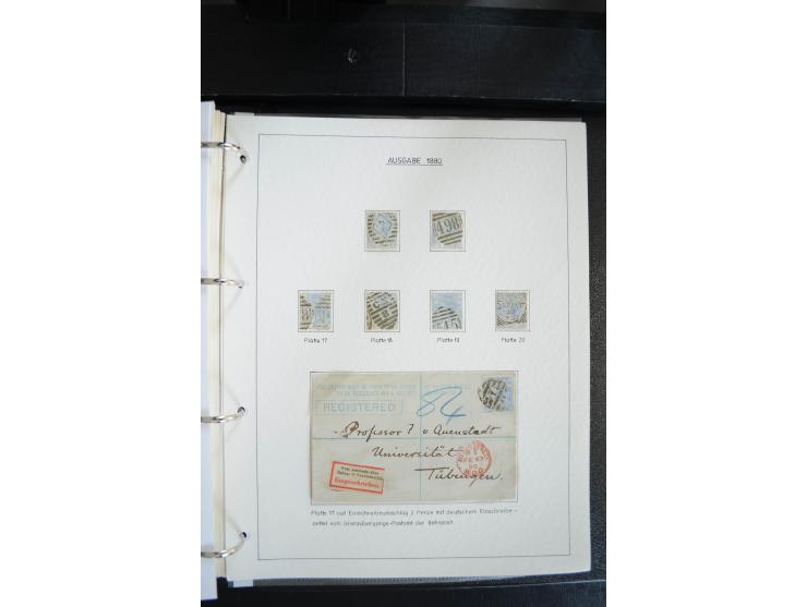 1840/2009, postfrische, ungebrauchte und gestempelte umfangreiche Sammlung, dabei Farbnuancen, Einheiten, Bogenrekonstruktion