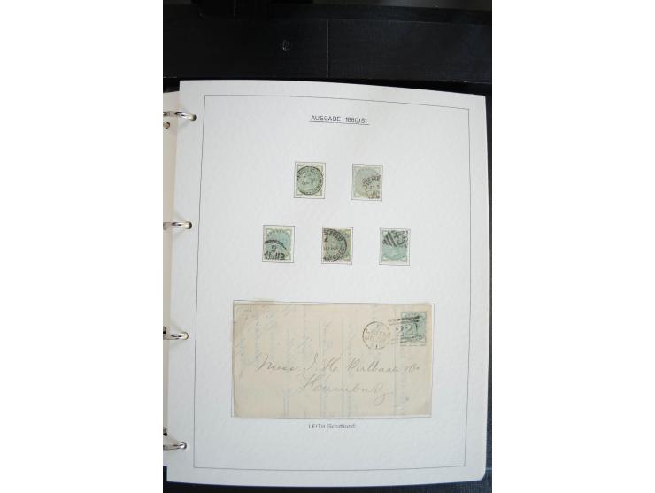 1840/2009, postfrische, ungebrauchte und gestempelte umfangreiche Sammlung, dabei Farbnuancen, Einheiten, Bogenrekonstruktion