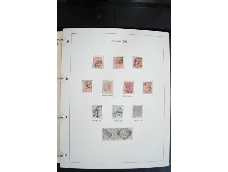 1840/2009, postfrische, ungebrauchte und gestempelte umfangreiche Sammlung, dabei Farbnuancen, Einheiten, Bogenrekonstruktion