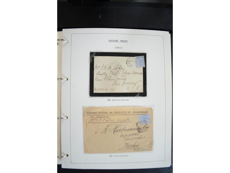 1840/2009, postfrische, ungebrauchte und gestempelte umfangreiche Sammlung, dabei Farbnuancen, Einheiten, Bogenrekonstruktion