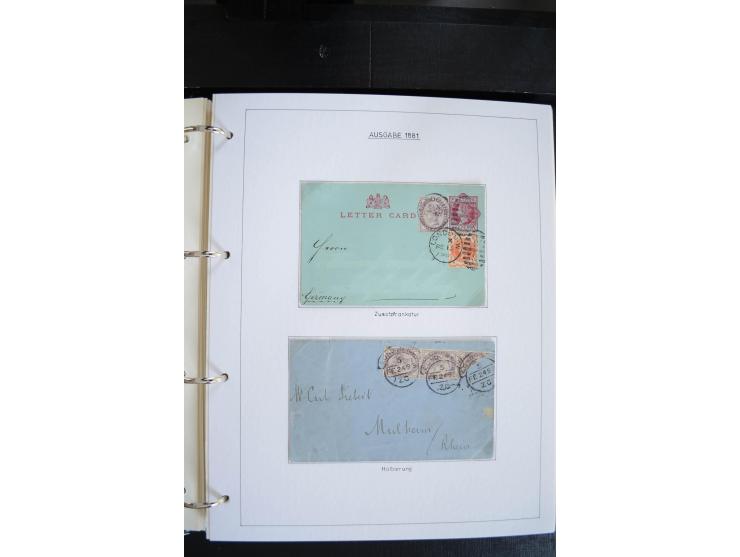 1840/2009, postfrische, ungebrauchte und gestempelte umfangreiche Sammlung, dabei Farbnuancen, Einheiten, Bogenrekonstruktion