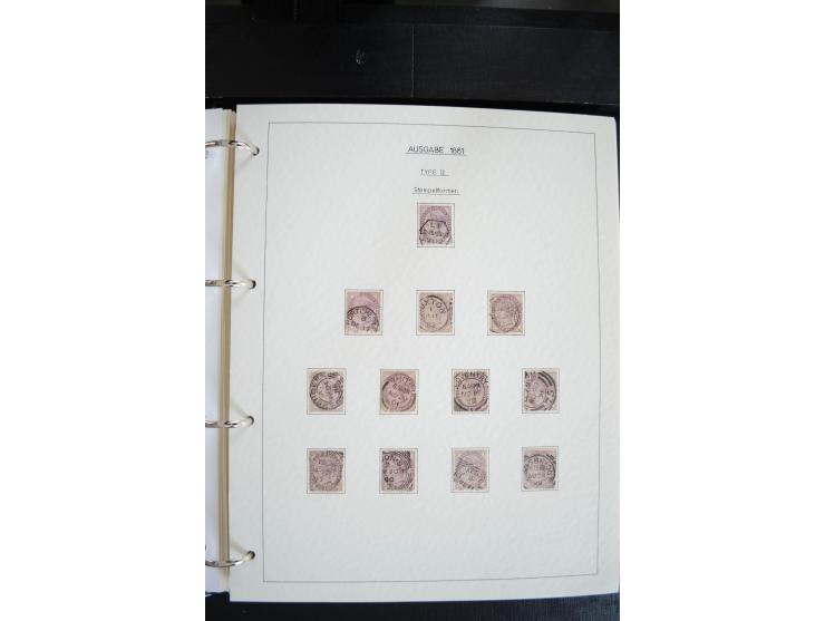 1840/2009, postfrische, ungebrauchte und gestempelte umfangreiche Sammlung, dabei Farbnuancen, Einheiten, Bogenrekonstruktion