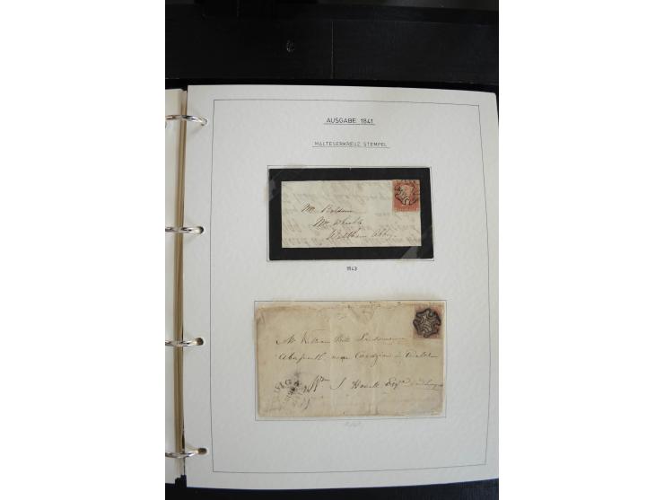 1840/2009, postfrische, ungebrauchte und gestempelte umfangreiche Sammlung, dabei Farbnuancen, Einheiten, Bogenrekonstruktion