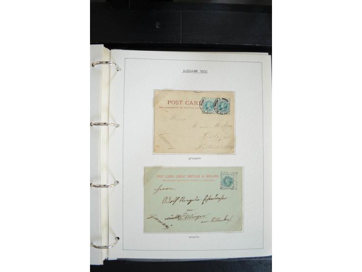 1840/2009, postfrische, ungebrauchte und gestempelte umfangreiche Sammlung, dabei Farbnuancen, Einheiten, Bogenrekonstruktion