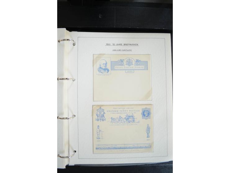 1840/2009, postfrische, ungebrauchte und gestempelte umfangreiche Sammlung, dabei Farbnuancen, Einheiten, Bogenrekonstruktion