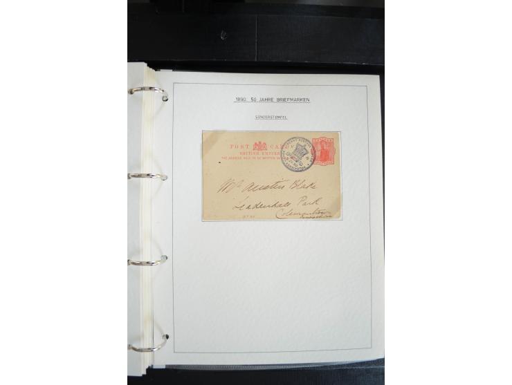 1840/2009, postfrische, ungebrauchte und gestempelte umfangreiche Sammlung, dabei Farbnuancen, Einheiten, Bogenrekonstruktion