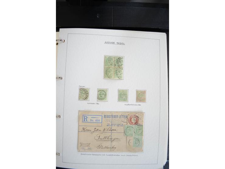 1840/2009, postfrische, ungebrauchte und gestempelte umfangreiche Sammlung, dabei Farbnuancen, Einheiten, Bogenrekonstruktion