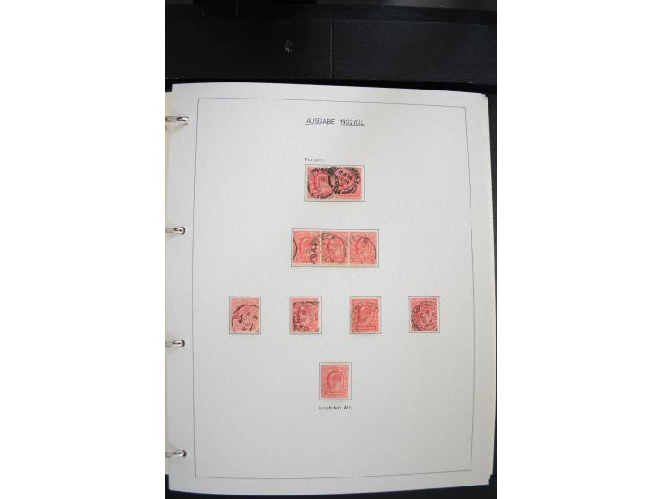 1840/2009, postfrische, ungebrauchte und gestempelte umfangreiche Sammlung, dabei Farbnuancen, Einheiten, Bogenrekonstruktion