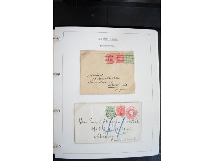 1840/2009, postfrische, ungebrauchte und gestempelte umfangreiche Sammlung, dabei Farbnuancen, Einheiten, Bogenrekonstruktion