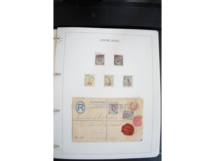 1840/2009, postfrische, ungebrauchte und gestempelte umfangreiche Sammlung, dabei Farbnuancen, Einheiten, Bogenrekonstruktion