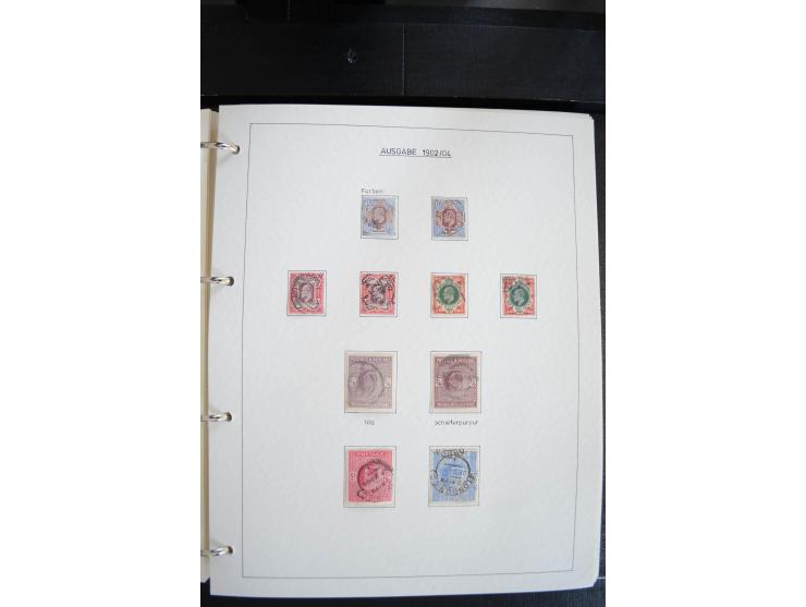 1840/2009, postfrische, ungebrauchte und gestempelte umfangreiche Sammlung, dabei Farbnuancen, Einheiten, Bogenrekonstruktion