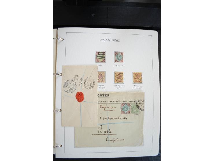 1840/2009, postfrische, ungebrauchte und gestempelte umfangreiche Sammlung, dabei Farbnuancen, Einheiten, Bogenrekonstruktion
