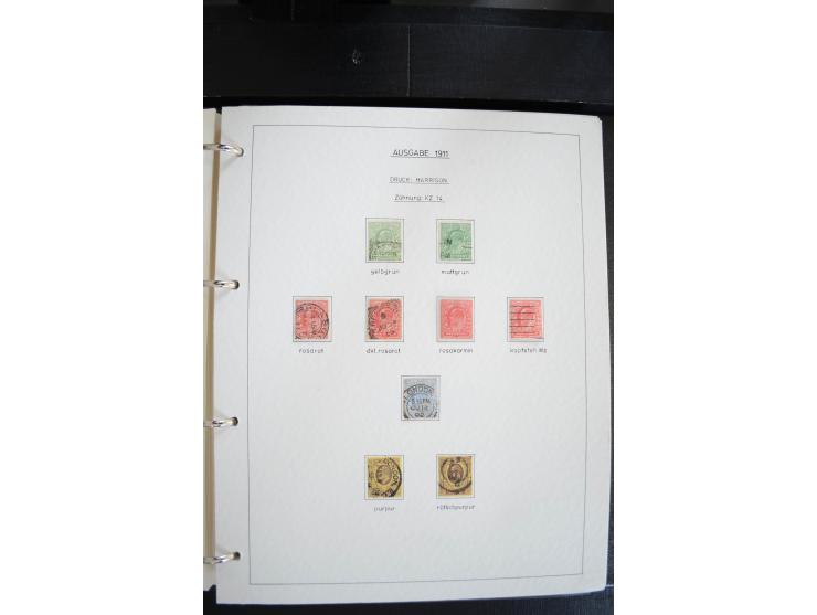 1840/2009, postfrische, ungebrauchte und gestempelte umfangreiche Sammlung, dabei Farbnuancen, Einheiten, Bogenrekonstruktion