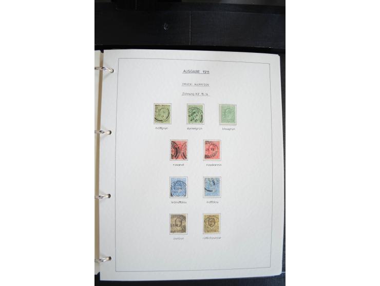 1840/2009, postfrische, ungebrauchte und gestempelte umfangreiche Sammlung, dabei Farbnuancen, Einheiten, Bogenrekonstruktion
