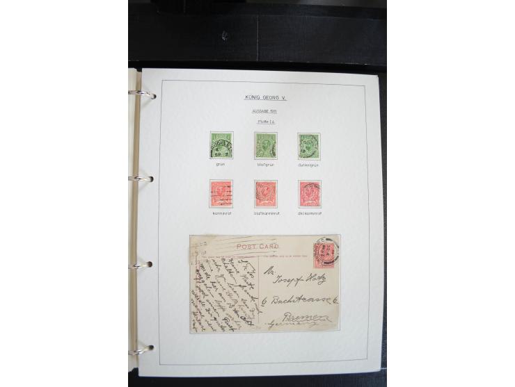 1840/2009, postfrische, ungebrauchte und gestempelte umfangreiche Sammlung, dabei Farbnuancen, Einheiten, Bogenrekonstruktion