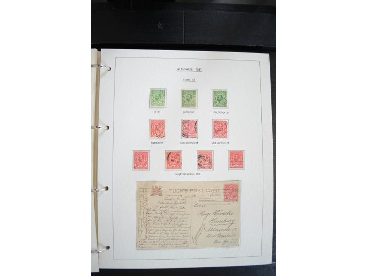 1840/2009, postfrische, ungebrauchte und gestempelte umfangreiche Sammlung, dabei Farbnuancen, Einheiten, Bogenrekonstruktion