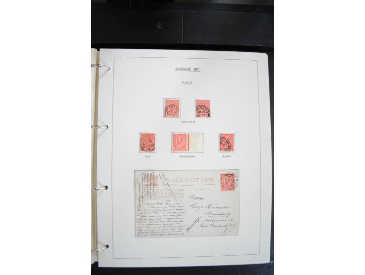 1840/2009, postfrische, ungebrauchte und gestempelte umfangreiche Sammlung, dabei Farbnuancen, Einheiten, Bogenrekonstruktion
