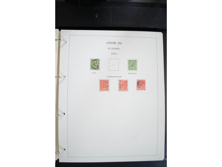 1840/2009, postfrische, ungebrauchte und gestempelte umfangreiche Sammlung, dabei Farbnuancen, Einheiten, Bogenrekonstruktion