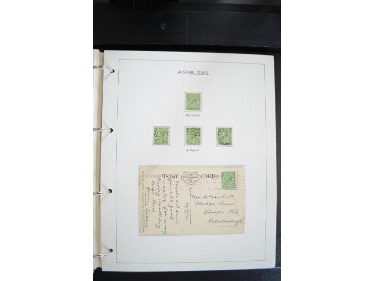 1840/2009, postfrische, ungebrauchte und gestempelte umfangreiche Sammlung, dabei Farbnuancen, Einheiten, Bogenrekonstruktion