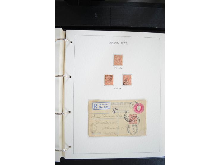 1840/2009, postfrische, ungebrauchte und gestempelte umfangreiche Sammlung, dabei Farbnuancen, Einheiten, Bogenrekonstruktion