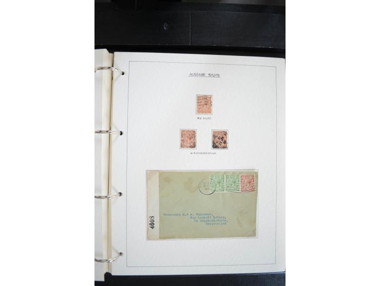 1840/2009, postfrische, ungebrauchte und gestempelte umfangreiche Sammlung, dabei Farbnuancen, Einheiten, Bogenrekonstruktion