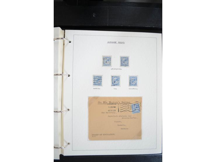 1840/2009, postfrische, ungebrauchte und gestempelte umfangreiche Sammlung, dabei Farbnuancen, Einheiten, Bogenrekonstruktion