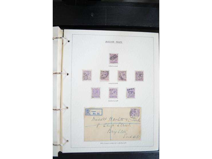 1840/2009, postfrische, ungebrauchte und gestempelte umfangreiche Sammlung, dabei Farbnuancen, Einheiten, Bogenrekonstruktion