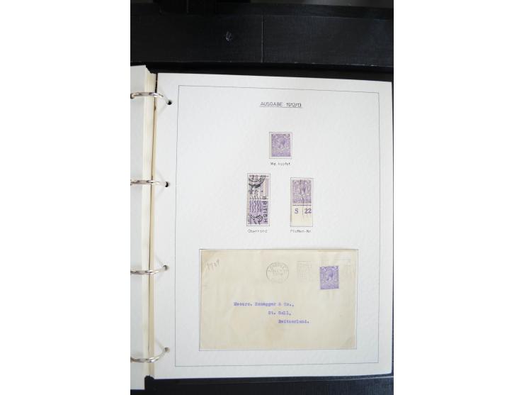 1840/2009, postfrische, ungebrauchte und gestempelte umfangreiche Sammlung, dabei Farbnuancen, Einheiten, Bogenrekonstruktion
