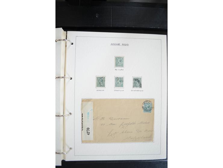 1840/2009, postfrische, ungebrauchte und gestempelte umfangreiche Sammlung, dabei Farbnuancen, Einheiten, Bogenrekonstruktion