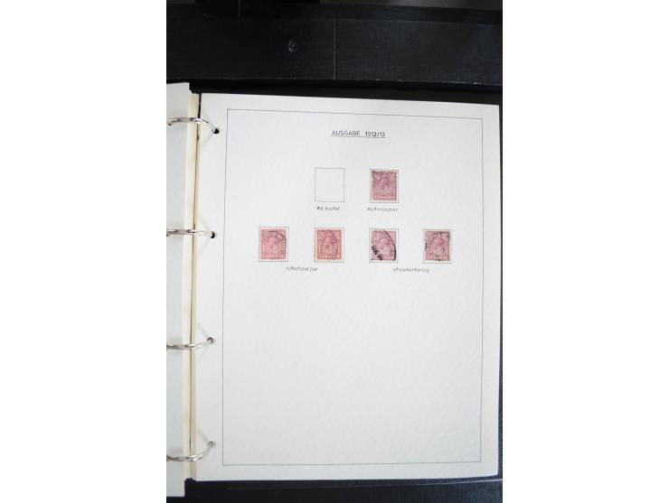 1840/2009, postfrische, ungebrauchte und gestempelte umfangreiche Sammlung, dabei Farbnuancen, Einheiten, Bogenrekonstruktion