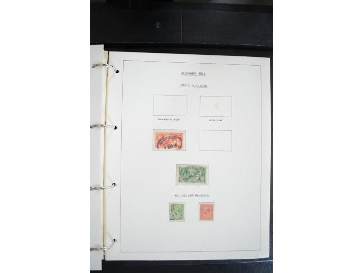 1840/2009, postfrische, ungebrauchte und gestempelte umfangreiche Sammlung, dabei Farbnuancen, Einheiten, Bogenrekonstruktion